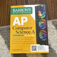Barron’s Ap Prep Ser.: AP Computer Science a Premium, 12th Edition: Prep Book…