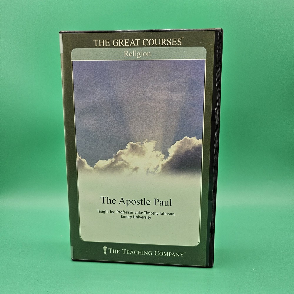 The Great Courses The Apostle Paul The Teaching Company Cassette & GuideBook CIB