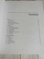 The Go Programming language by Alan Donovan and Brian Kernighan