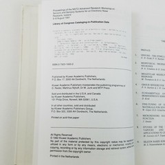 Sensors and Sensory Systems for an Electronic Nose – Vol 212 NATO ASI Series