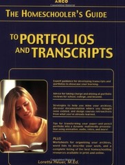 Homeschooler’s Guide to Portfolios and Transcripts – paperback Loretta Heuer