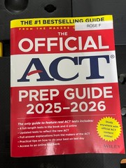 The Official ACT Prep Guide 2025 – 2026: Book Paperback