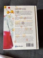 APOLOGIA Exploring Creation w/ CHEMISTRY 3rd Ed. Textbook~Solutions Manual~Tests