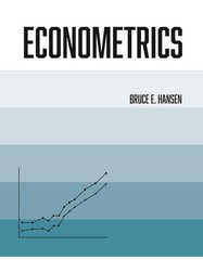 Econometrics by Bruce Hansen (ISBN 9780691235899) …