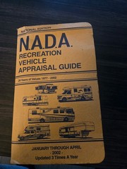 N.A.D.A. Recreational Vehicle Appraisal Guide 2005 older values from 1989-2005 E