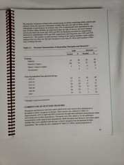 Physical Rehabilitation Outcome Measures Softcover Spiral Book 1995