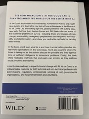 AI for Good : Applications in Sustainability, Humanitarian Action, and Health by
