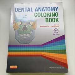 Dental Anatomy Coloring Book
