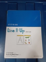 Line It Up Letter Cards, Get Set For School, Learning Without Tears, Very Good