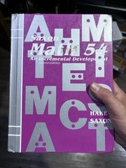 Saxon Math 54 + Homeschool Packet