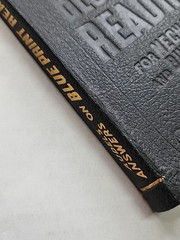 1943 AUDELS Answers On Blueprint Reading For Mechanics & Builders Book Vtg
