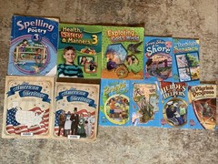 Abeka Third 3rd Grade Child / Student Homeschool Books , Readers And Textbooks