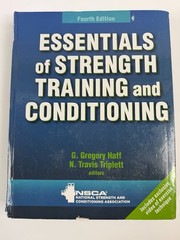 Essentials of Strength Training and Conditioning by G. Gregory Haff *READ