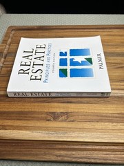 Real Estate Principles and Practices – Paperback By Palmer, Ralph A – GOOD