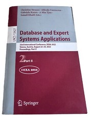 Lecture Notes in Computer Science Ser.: Database and Expert Systems Applications
