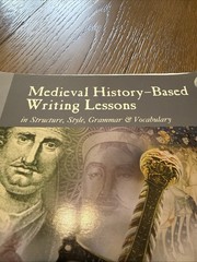 Medieval History-based Writing Lessons by Lori Verstegen (Spiral)