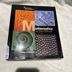 Ashford University Mathematics In Our World 2005 Paperback
