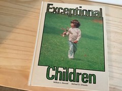 Exceptional Children Survey to Special Education by Michael Orlansky 1980
