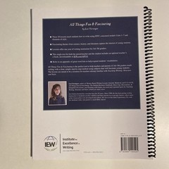 # IEW All Things Fun and Fascinating by Lori Verstegen No Writing