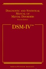 Diagnostic and Statistical Manual of Mental Disorders (DSM-IV): Used