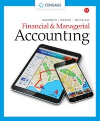 Financial & Managerial Accounting – Hardcover By Warren, Carl – VERY GOOD