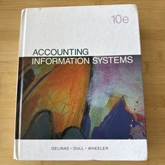 Accounting Information Systems – Hardcover By Gelinas, Ulric J. – GOOD