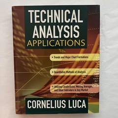 Technical Analysis Applications – Hardcover By Luca, Cornelius – Excellent