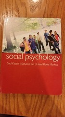 Social Psychology