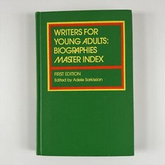 Writers for Young Adults Biographies Master Index – Sarkissian (1979) HC 1st Ed