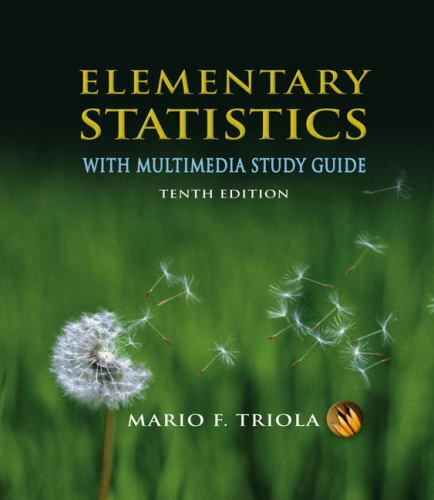 MyStatLab Ser.: Elementary Statistics by Mario F. Triola (2007, CD-ROM / Tenth E