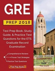 GRE Prep 2018: Test Prep Book, Study Guide, & Practice Test Question – VERY GOOD