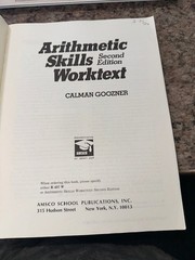 Arithmetic Skills Workout Second Edition by Goozner – Amsco – 2nd Edition
