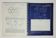 Basic Blueprint Reading & Sketching Book 1956 Edition C. Thomas Olivo Spiral PB