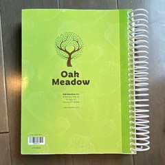 Oak Meadow Grade 3 Coursebook & Resource Book Set (2020) Spiral Bound
