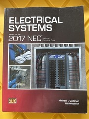 Electrical Systems Based on the 2017 NEC – Paperback