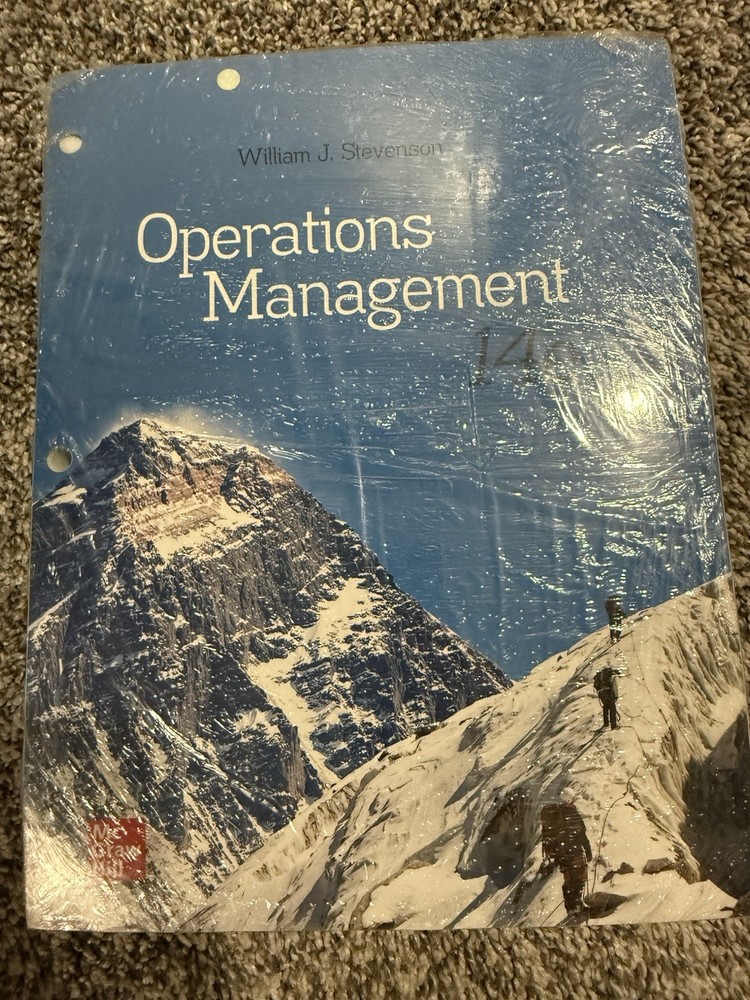 Loose Leaf for Operations Management – Loose Leaf, by Stevenson William J – New
