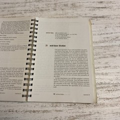 Experimental Chemistry Michell J Sienko 1966 3rd Ed Wire Bound Lab Manual