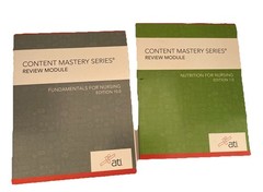 ATI Content Mastery Series Review Module Set RN 9 Books COMPLETE (SC 2021) GOOD