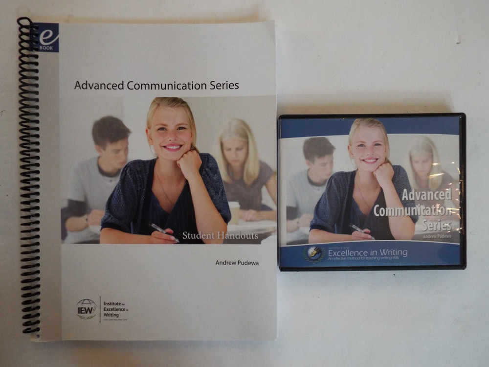 IEW Advanced Communication Series DVD and Student Handouts