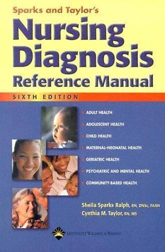 Nursing Diagnosis Reference Manual – Sheila Sparks Ralph, 1582552924, paperback