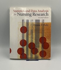 Statistics And Data Analysis For Nursing Research Denise F. Polit Pearson White