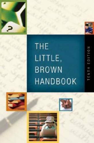 The Little, Brown Handbook – Hardcover By Fowler, H. Ramsey – GOOD