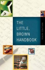 The Little, Brown Handbook – Hardcover By Fowler, H. Ramsey – GOOD