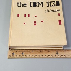 VTG Computer Program Textbook Programming the IBM 1130 JK Hughes 1969 Book HC