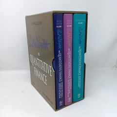 Paul Wilmott On Quantitative Finance 3 Volume Set 2nd Edition Includes CD