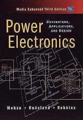 Power Electronics: Converters, – Hardcover, by Mohan Ned; Undeland – Very Good
