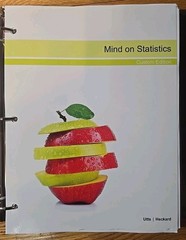 Mind on Statistics Custom Edition Utts Heckard Cengage Learning Textbook