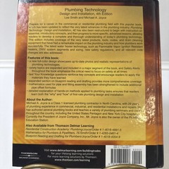 Plumbing Technology Design & Installation 4th Ed Lee Smith Michael Joyce HC