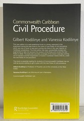Commonwealth Caribbean Civil Procedure (Third Edition)