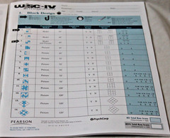 WISC-IV Wechsler Intelligence Scale for Children Fourth Edition Psychologist